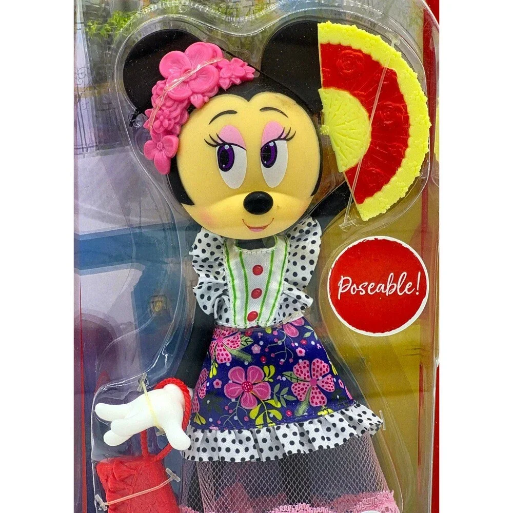 Disney Minnie Mouse Trendy Traveler Doll New Sealed Jakks Pacific
